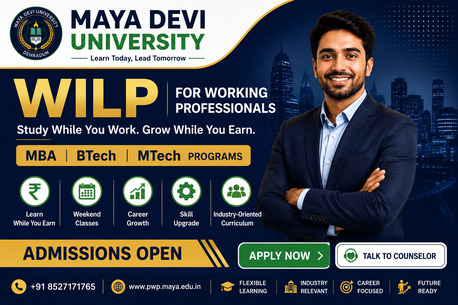 Mumbai, Education, Maya Devi University WILP Admissions 2026 Now Open