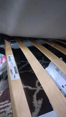 Jeddah, Household Items, IKEA Iron Bed With Orignal Ikea Mattress 200X160