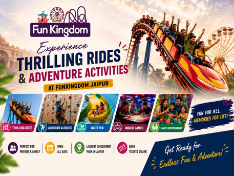 Jaipur, Travel, FunKingdom Jaipur: Top Adventure & Amusement Park In Jaipur