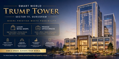 Gurgaon, Offices, Smart World Trump Tower Sector 111 Gurugram &ndash; Experience The Future Of Commerce