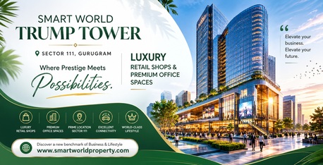 Gurgaon, Offices, Smart World Trump Tower Sector 111 Gurugram &ndash; Experience The Future Of Commerce