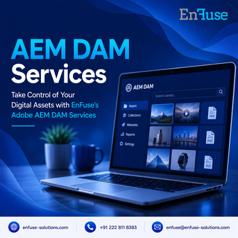Mumbai, Marketing, Take Control Of Your Digital Assets With EnFuse&rsquo;s Adobe AEM DAM Services