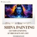 INR 2600,  Divine Shiva Painting For Spiritual Home D&eacute;cor