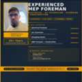 Experienced MEP Foreman | Electrical | AC Technician | Plumber | 25 Years Experience