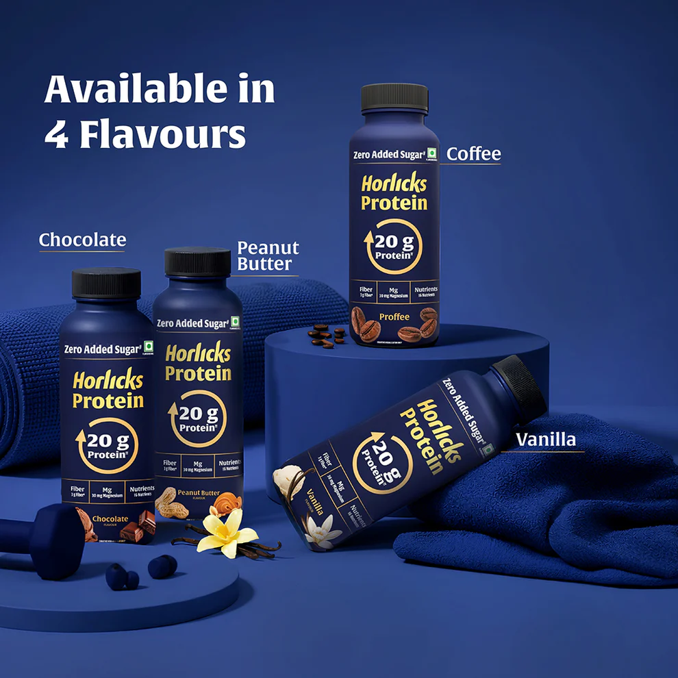 Mumbai, Food, INR 684,  Power Up Your Day With Horlicks Protein Vanilla Shake!