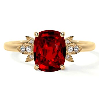 New York, Jewelry, USD 3012,  Vintage Natural Ruby Rings For Sale Elegant Oval Cut Ruby Ring