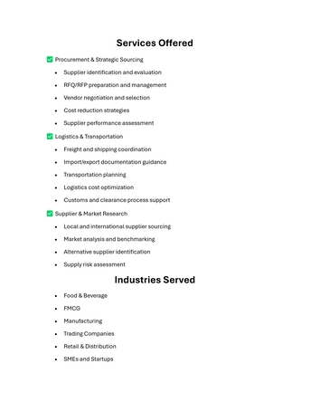 Jeddah, Logistics, Logistics Consulting