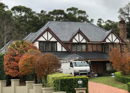 Sydney, Construction, Roof Restoration Acacia Gardens - Top View Roofing
