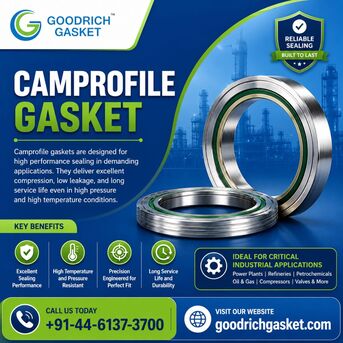 Chennai, Industrial Machinery, Camprofile Gasket Manufacturer In India
