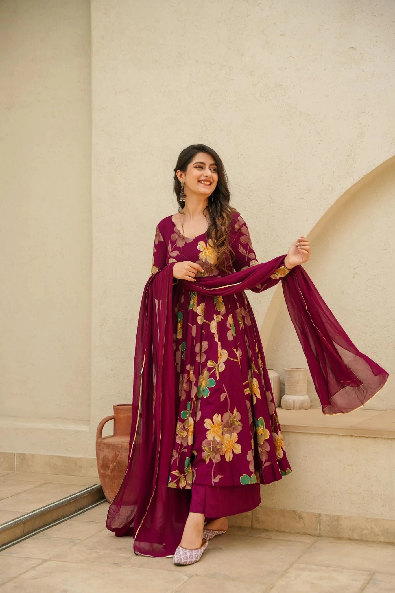 Jaipur, Clothing & Accessories, INR 3000,  Buy Noura Rayon Suit Set Online