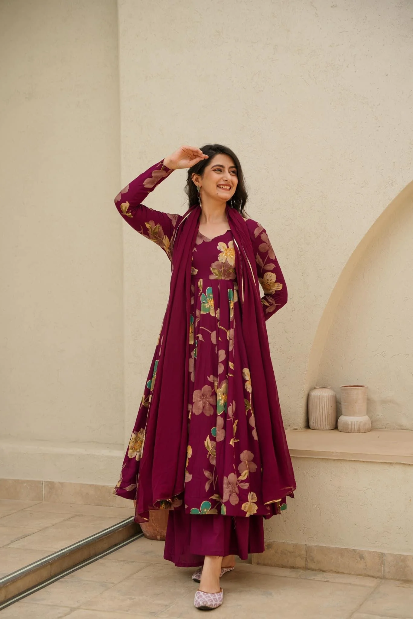 Jaipur, Clothing & Accessories, INR 3000,  Buy Noura Rayon Suit Set Online