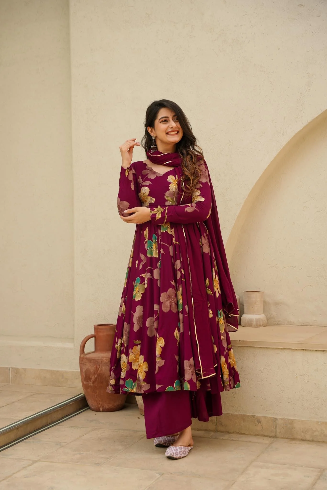 Jaipur, Clothing & Accessories, INR 3000,  Buy Noura Rayon Suit Set Online