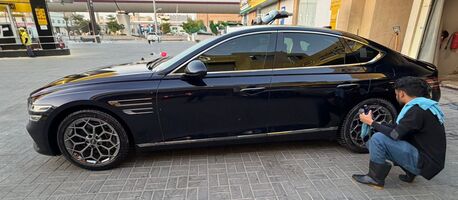 Riyadh, Vehicles, Cars & Trucks , SAR 183000,  Genesis G80 Platinum 2024 Saudi Warranty Valid,  2024,  Automatic,  50000 KM,  Genesis G80 Platinum  Luxury Sedan No Accidents Full Option