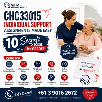 Melbourne, Education, CHC33015 Individual Support Assignments Made Easy: 10 Secrets To Score A+ Grades
