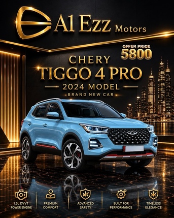 Manama, Vehicles, Cars & Trucks , BHD 5800,  Chery Tiggo 4 Pro,  2024,  Automatic,  51 KM,   LIMITED EDITION  MODEL WITH BRAND NEW AND 5 YEARS WARRANTY