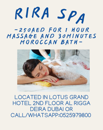 Al Rigga, Health, Rira Spa Offer 6/3/2026