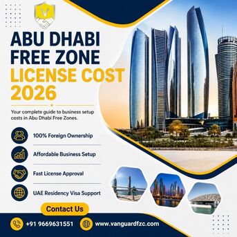 Pune, Business, How Much Does An Abu Dhabi Free Zone License Cost In 2026?