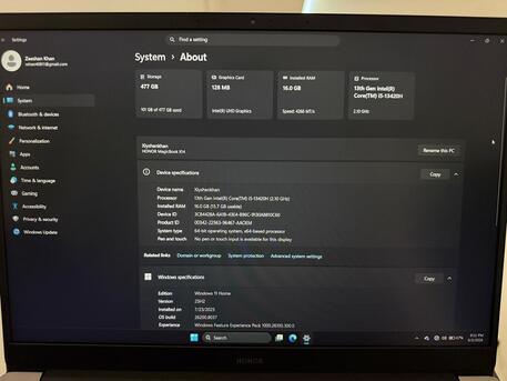 Jeddah, Computers, SAR 2150,  Honor Core I5 (13 Generation) For Sale