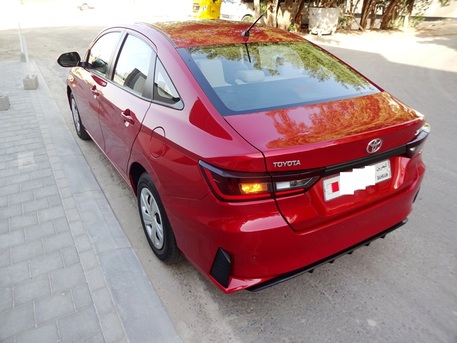 Bilad Al Qadeem, Vehicles, Cars & Trucks , BHD 5400,  Toyota Yaris,  2024,  Automatic,  28000 KM,   1.5 L  Red Single User Less Km Well Maintained Urgent Sale