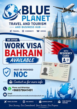 Riyadh, Immigration, Work Visa Bahrain Available