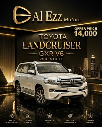 Manama, Vehicles, Cars & Trucks , BHD 14000,  Toyota Land Cruiser,  2016,  Automatic,  220000 KM,  TOYOTA LANDCRUISER GXR V6  MODEL WITH VERY WELL-MAINTAIN CONDITION CAR