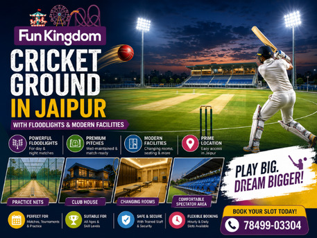 Jaipur, Travel, Top Cricket Ground In Jaipur For Corporate Tournaments & Night Matches