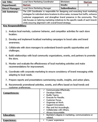Riyadh, Jobs, NEED LOCAL STORE MARKETING COORDINATOR (LMS) (FEMALE)