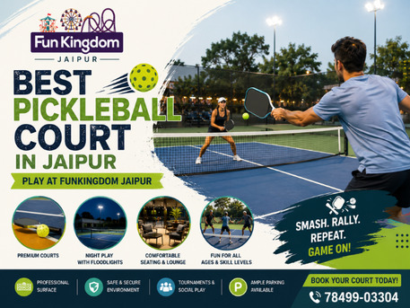 Jaipur, Travel, Best Pickleball Court In Jaipur &ndash; Play At FunKingdom Jaipur