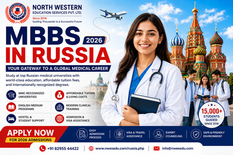 New Delhi, Lessons Offered, 🎓 Study MBBS In Russia 2026 &ndash; Build A Successful Medical Career! 🇷🇺