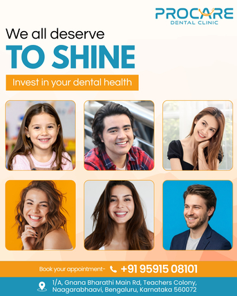 Bangalore, Dental, Procare Dental - Best Dental Clinic In Nagarabhavi,Bangalore