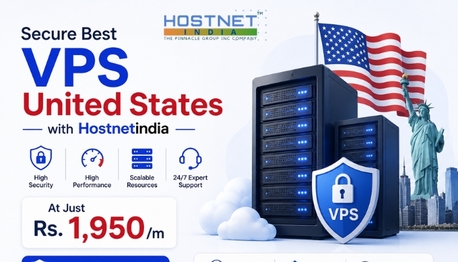 New York, Technical, Secure Best VPS United States With Hostnetindia At Just Rs.1,950/m