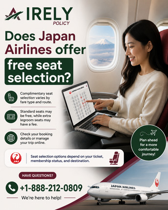 New York, Travel, Does Japan Airlines Offer Free Seat Selection?