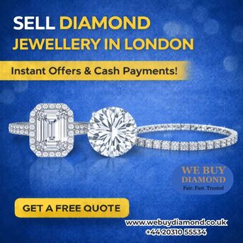 London, Items Wanted, Sell Diamonds In London - Get The Best Price For Your Diamond Jewellery