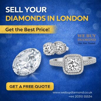 London, Items Wanted, Sell Diamonds In London - Get The Best Price For Your Diamond Jewellery