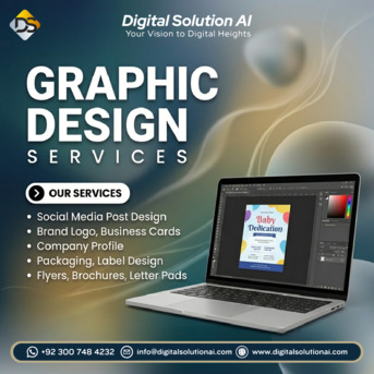 Islamabad, Marketing, Graphic Design Services That Make Your Brand Stand Out