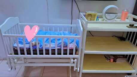 Riyadh, Baby & Kid Stuff, SAR 350,  Baby Bed & Rack