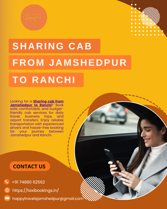 Ranchi, Travel, Affordable Sharing Cab From Jamshedpur To Ranchi