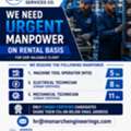Urgently Required Mechanical & Electrical Technicians (CWQAP Certified) And MTO