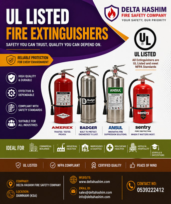 Ras Tanura, Technical, NEW SUPPLY AND REFILLING EXTINGUISHERS