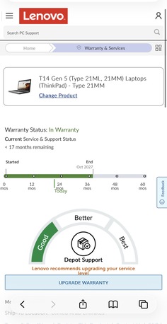 Riyadh, Computers, SAR 4300,  Lenovo Thinkpad T14 Gen 5 Ultra 7 32GB/1TB New