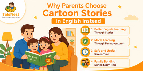 New York, Education, Cartoon Stories In English That Help Kids Learn Life Lessons