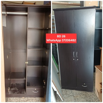 Manama, Furniture, BHD 26,  ✅️ 2 Door Wardrobe For Sale In Good Condition With Delivery