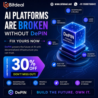 Dubai, Business, AI Platforms Are Broken Without DePIN &mdash; Fix Yours Now At 30% Off