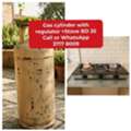 BHD 35,  🌍🌐Gas Cylinder With Regulator+Stove In Good Condition For Sale With Delivery