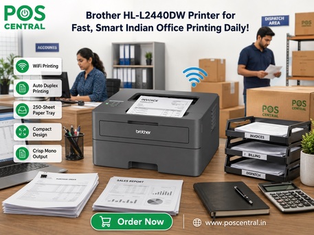 Noida, Computers, INR 12699,  Brother HL-L2440DW Printer For Smart Indian Office Bulk Print Offers Now