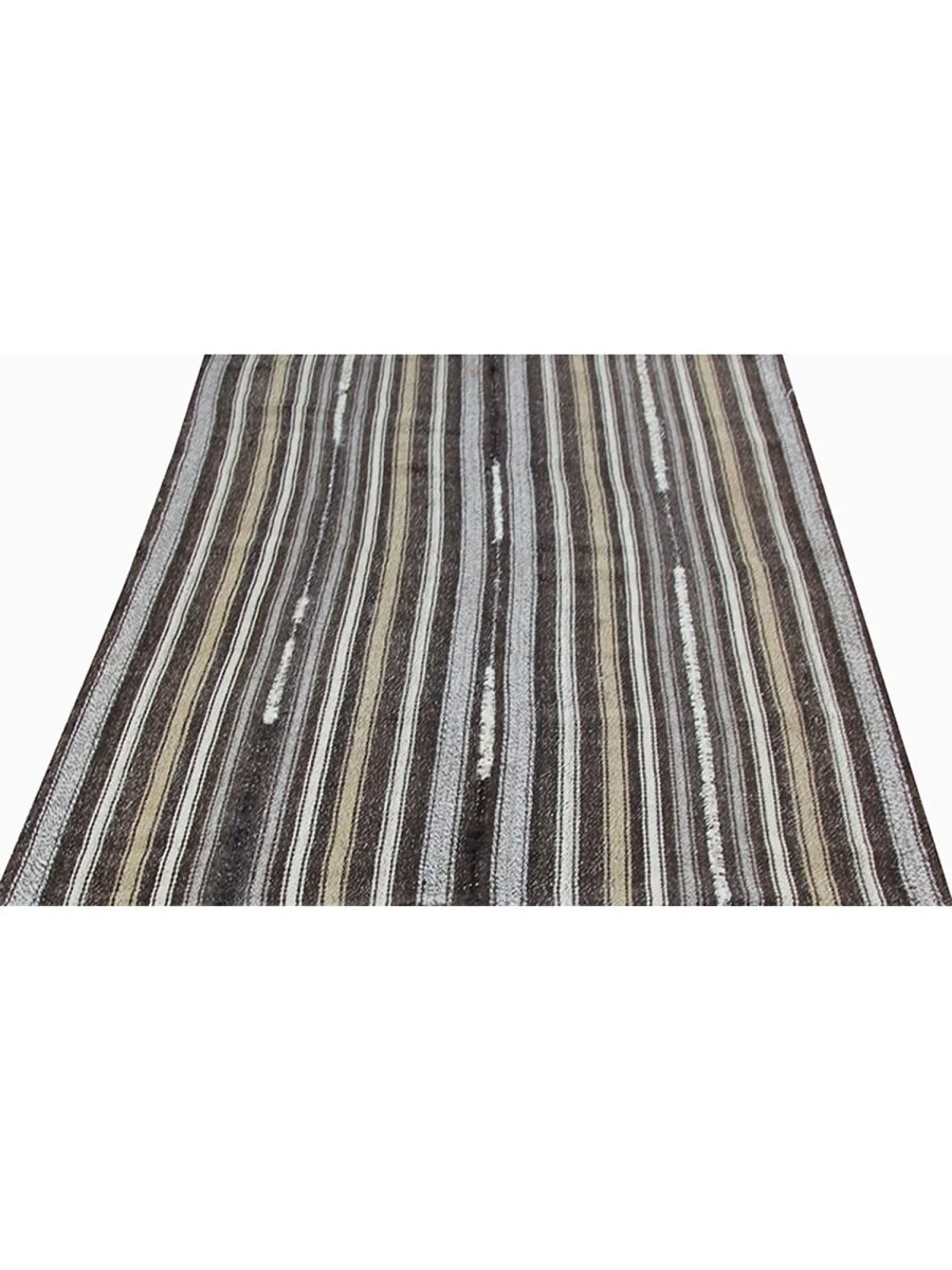 New York, Furniture, USD 540,  6x6 Brown Square Old Persian Kilim Area Rug