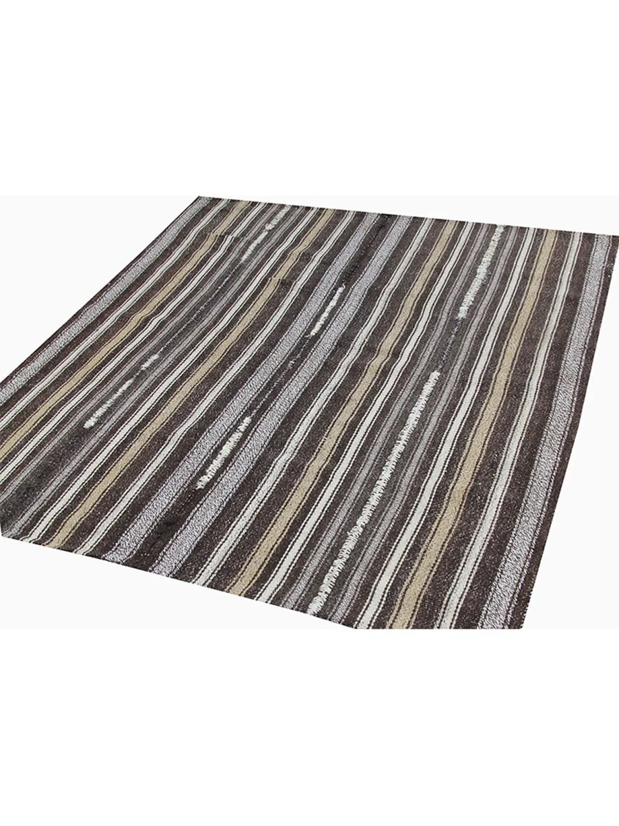 New York, Furniture, USD 540,  6x6 Brown Square Old Persian Kilim Area Rug