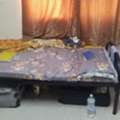 SAR 100,  IRON COT AND BED
