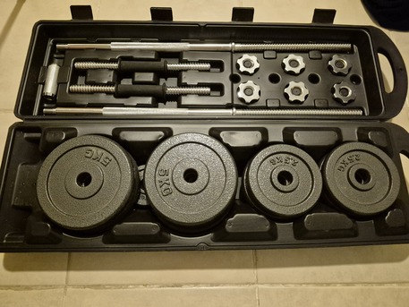 Riyadh, Sporting Goods, SAR 2200,  Complete Home Gym Set For Sale