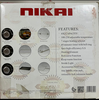 Al Nakheel, Household Items, SAR 100,  Nikai Oven, Washing Machine